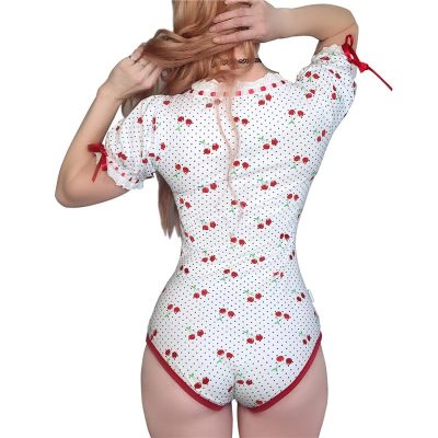Lolita Glitter Cherry Onesie