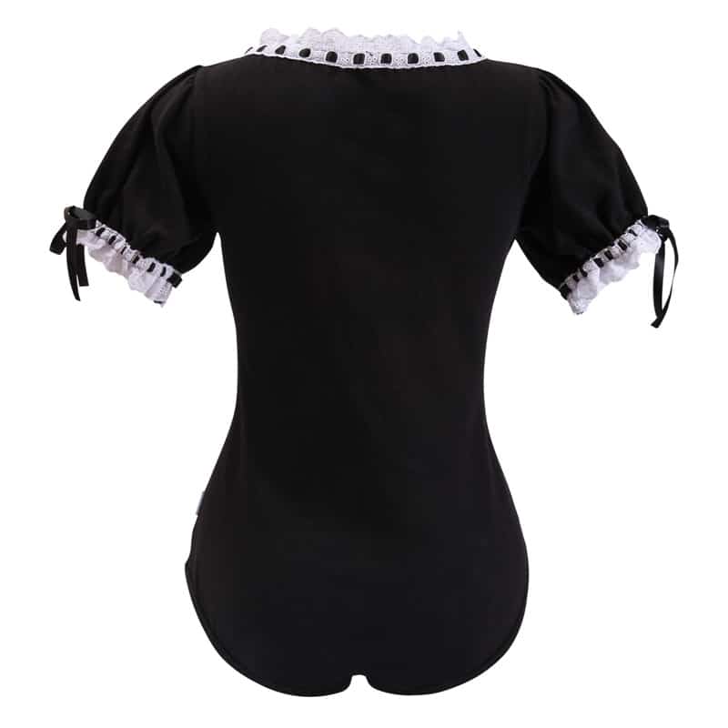 Lolita Onesie Bodysuit-Black