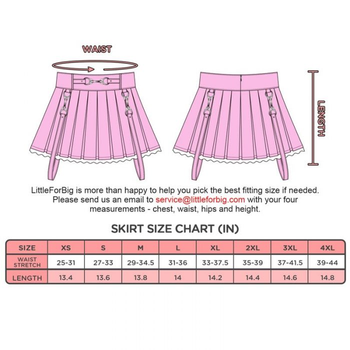 Troublemaker Pleated Faux Leather Skirt-Pink - LittleForBig Cute & Sexy ...