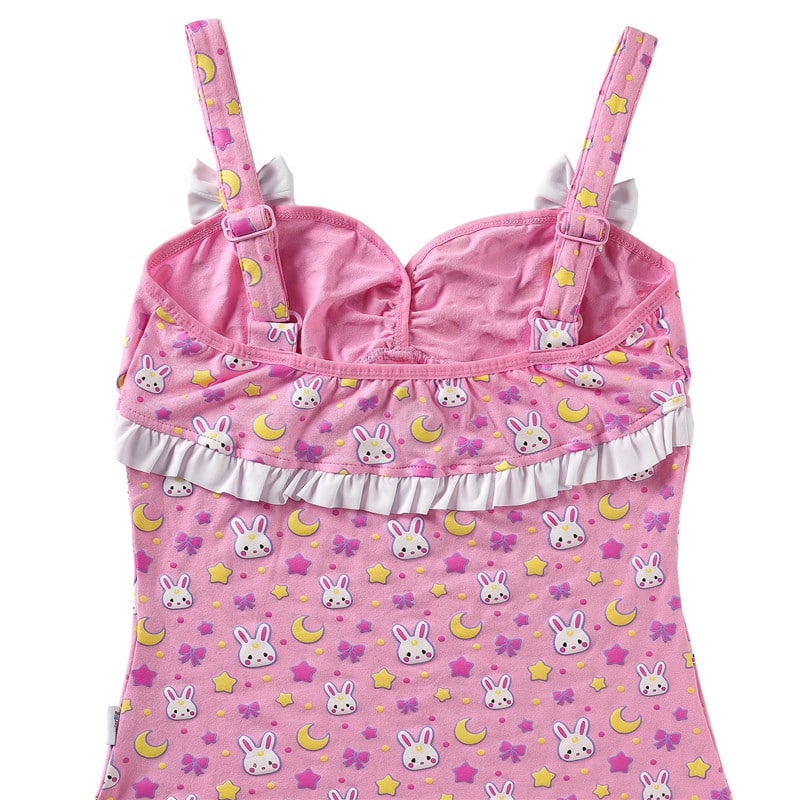 Usagi Moon Onesie-Pink