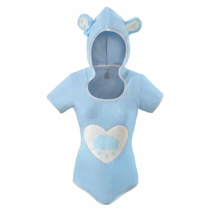 Teddy Bear Onesie Bodysuit Blue LittleForBig Cute & Sexy Products