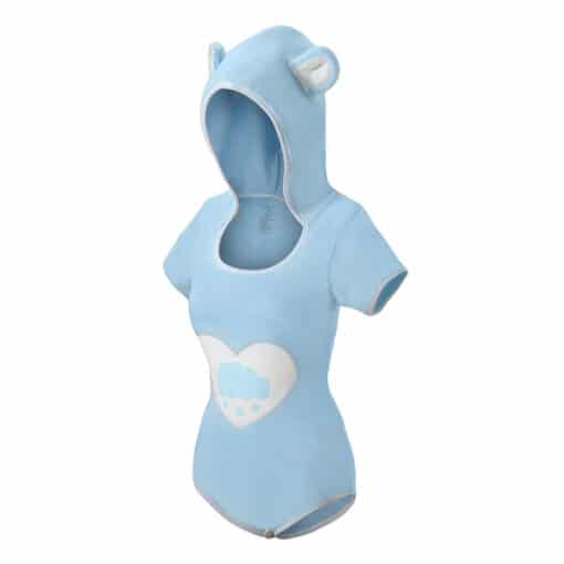 Teddy Bear Onesie Bodysuit Blue LittleForBig Cute & Sexy Products