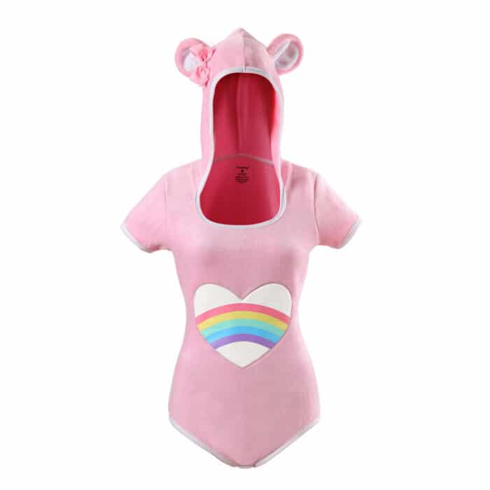 Teddy Bear Onesie Bodysuit Pink LittleForBig Cute & Sexy Products