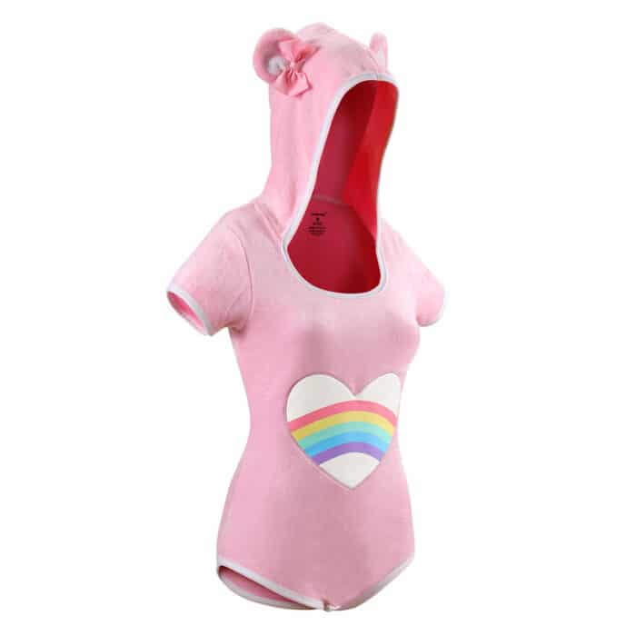 Teddy Bear Onesie Bodysuit Pink LittleForBig Cute & Sexy Products