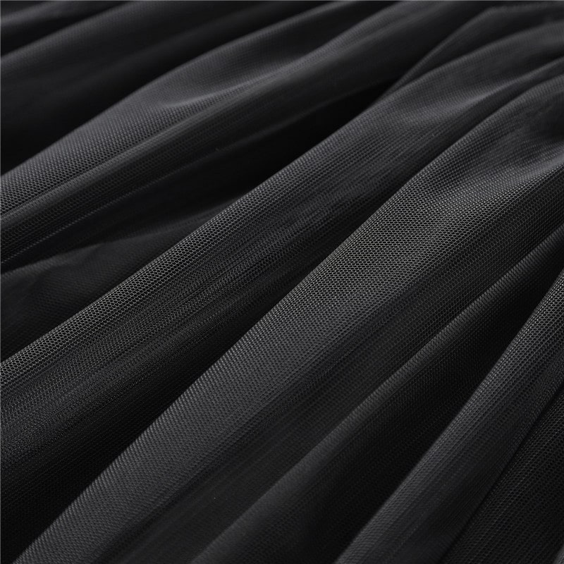 Heartbreaker Jumperskirt Overall Skirt Black