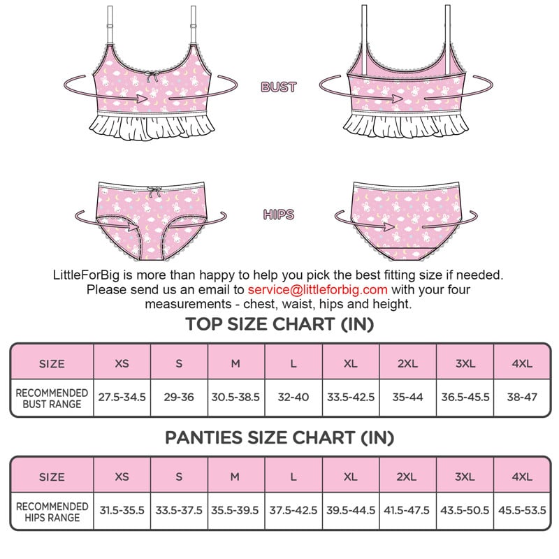 Snuggle Bunny Lingerie Set Pink