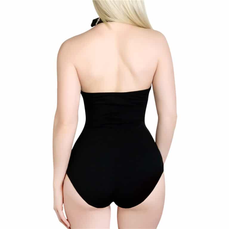 'Guiding Light' Black Alt Goth Bodysuit Suspender Set