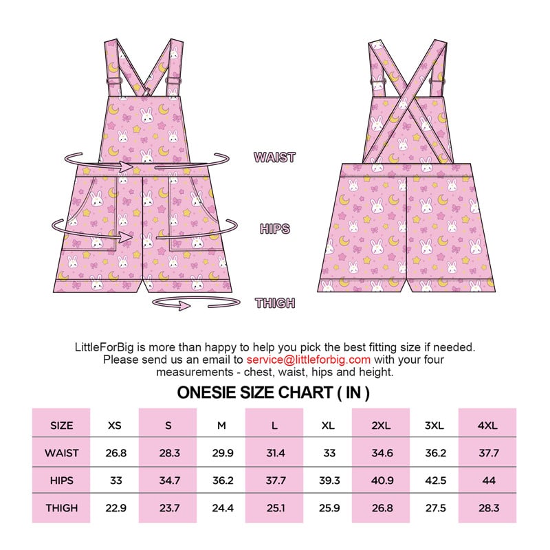 Usagi Overall Shorts