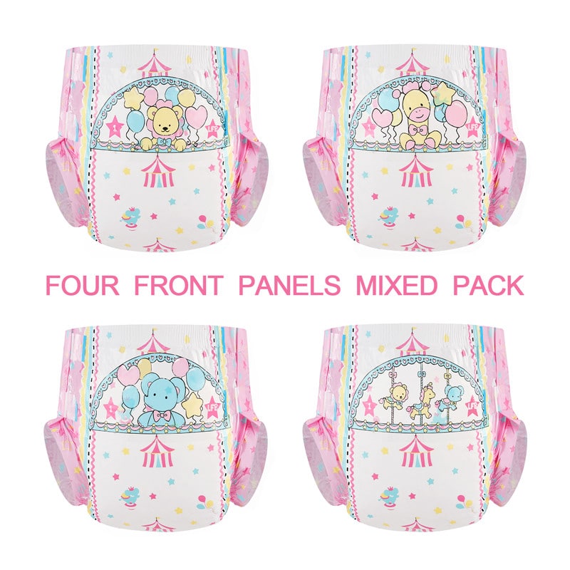 Little Circus Adult Diapers 10 Pieces Pack(M)/(L)