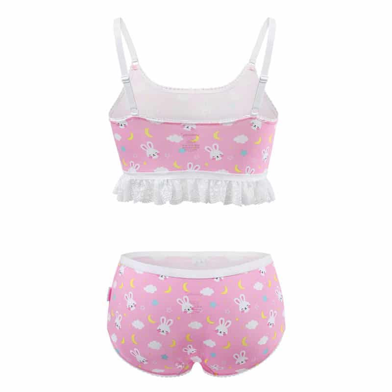 New Snuggle Bunny Lingerie Set Pink