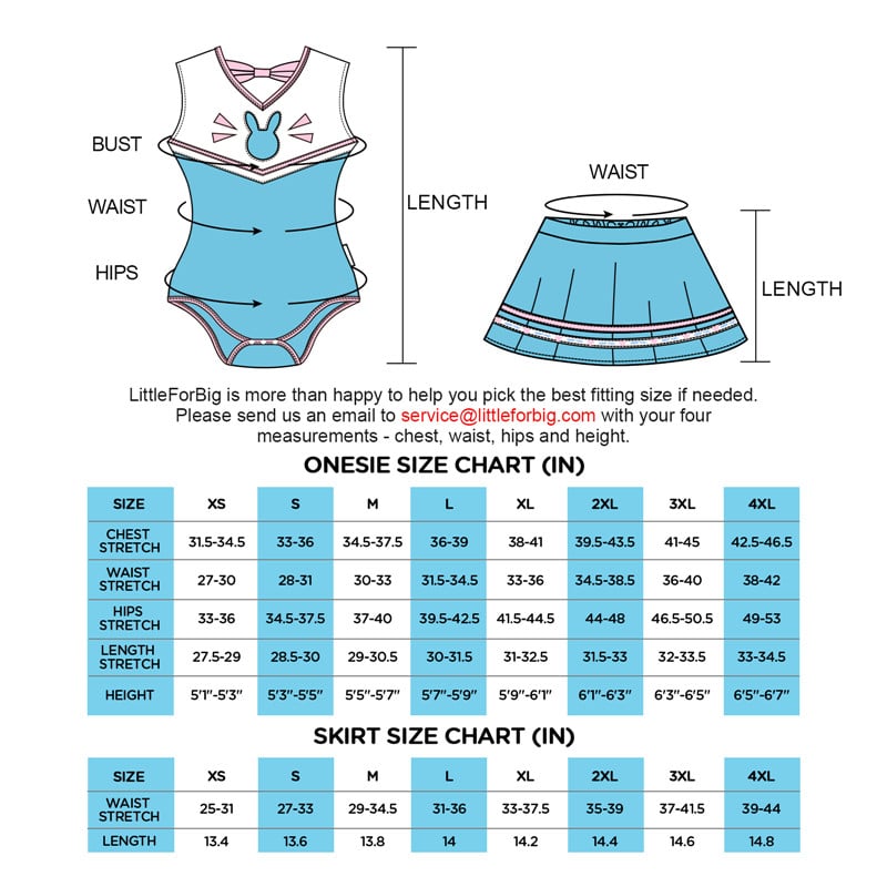 Cosplay Bunnywatch Skirt Set