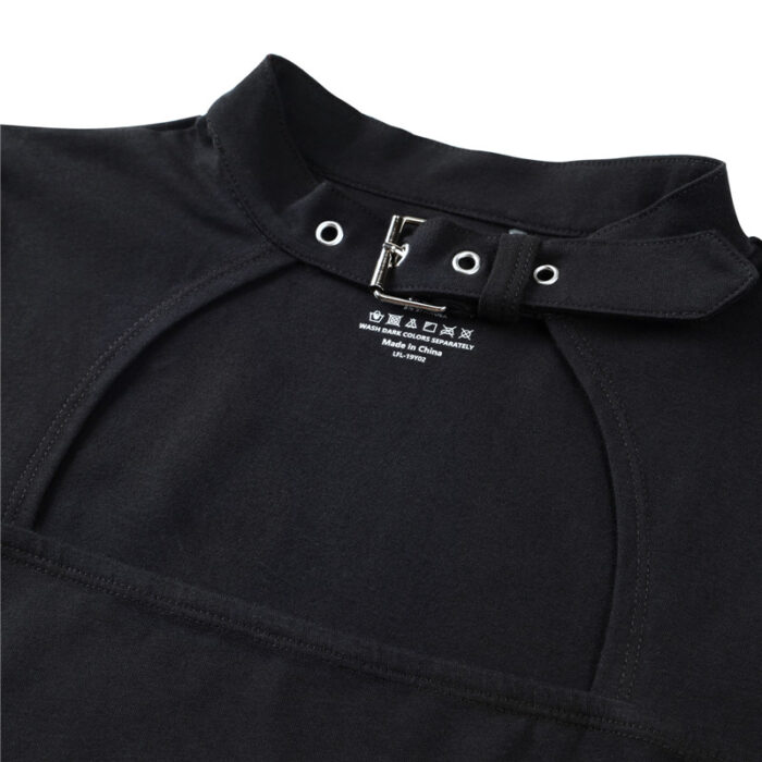 Collared Onesie Thong Black LittleForBig Cute & Sexy Products