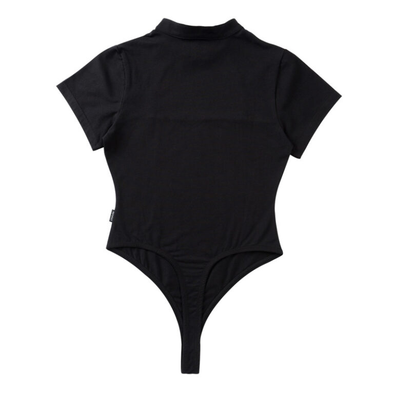 Collared Onesie Thong Black LittleForBig Cute & Sexy Products