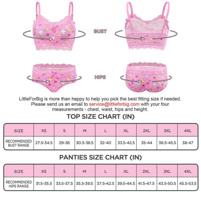 Sweet Usagi Bralette Set - LittleForBig Cute & Sexy Products