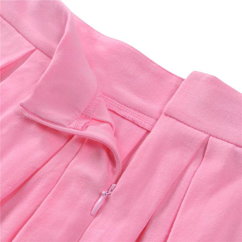 Luna Onesie Pink Skirt Set