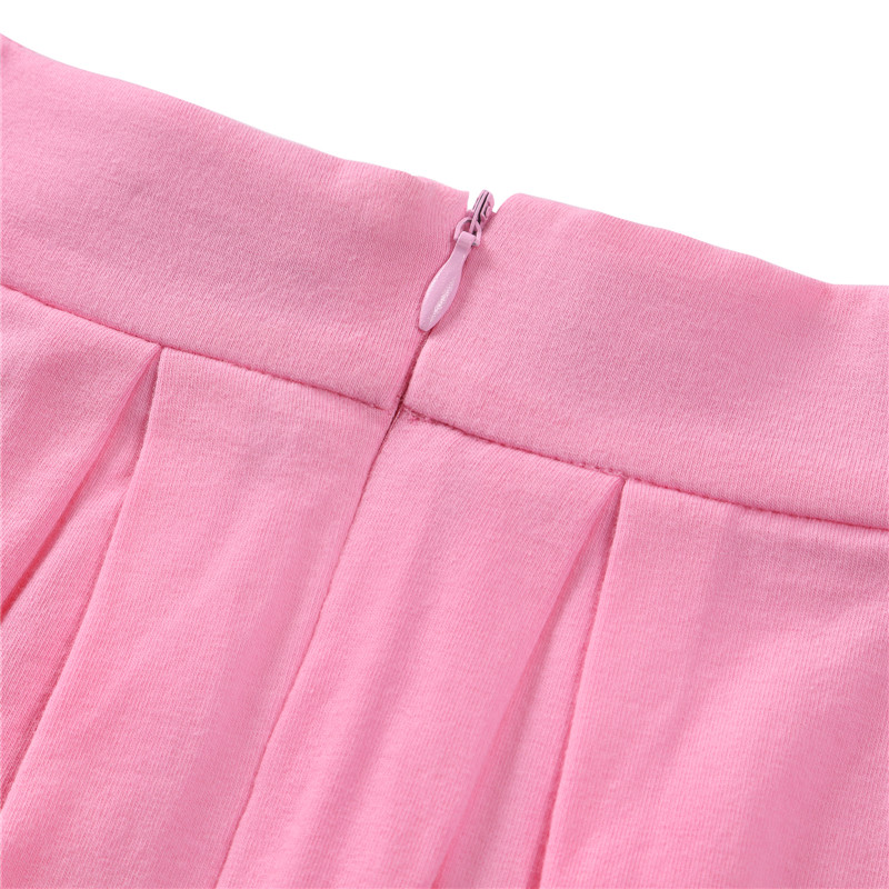 Luna Onesie Pink Skirt Set