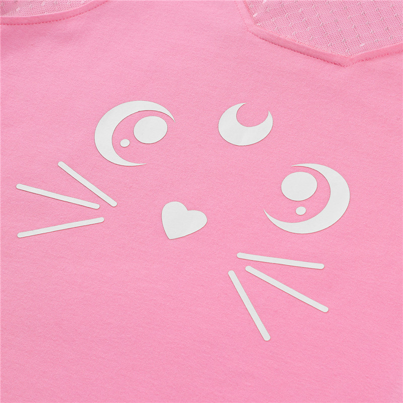 Luna Onesie Pink Skirt Set