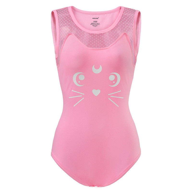 Luna Onesie Pink Skirt Set