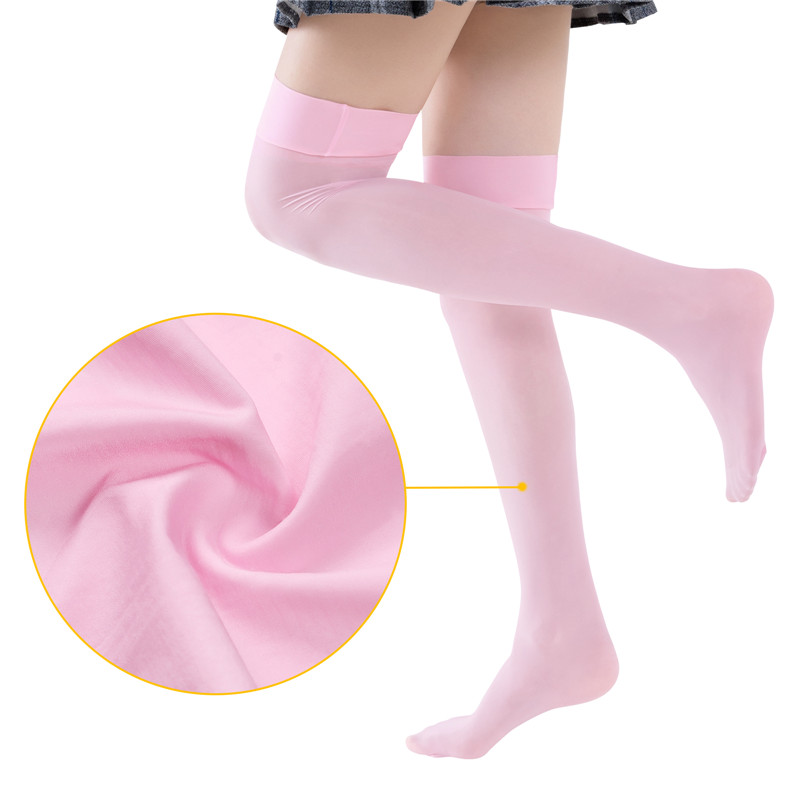 Sheen Silk Thigh High Stockings