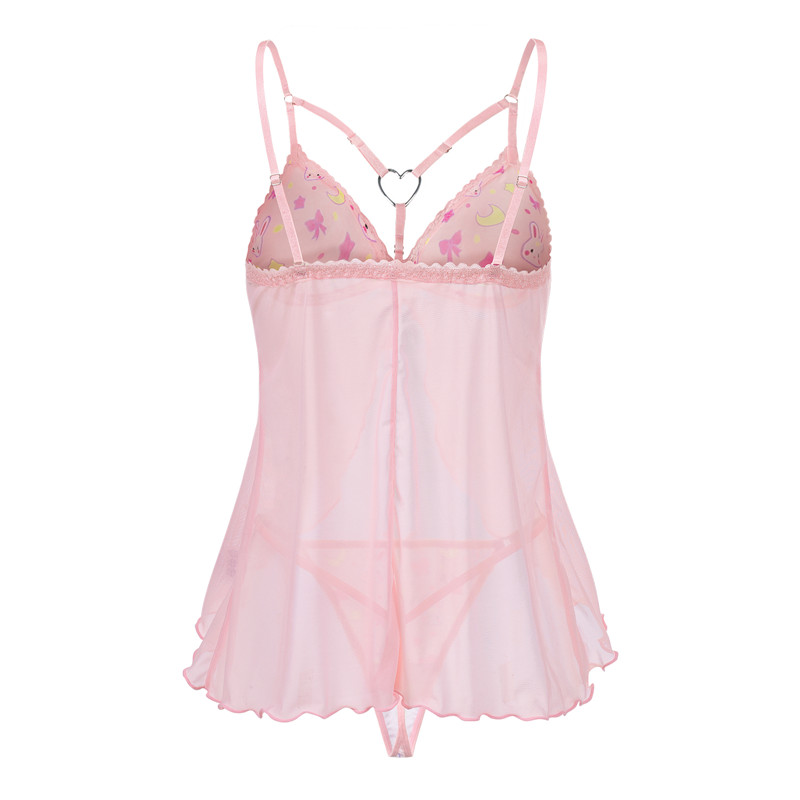 Usagi Love Harness Strappy Lingerie Set