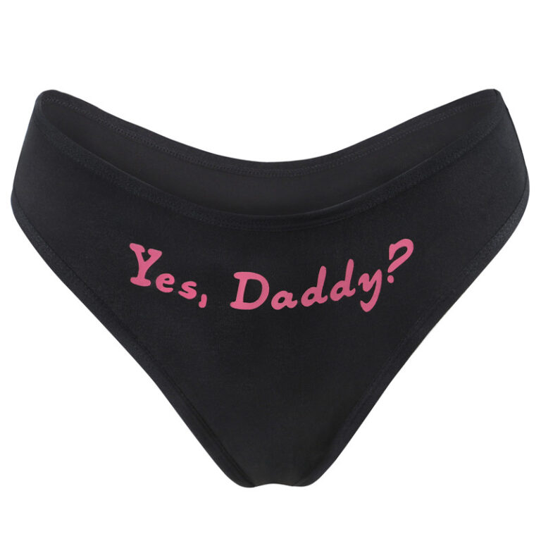 Yes Daddy Sexy Thong Panties Set Littleforbig Cute And Sexy Products 2277