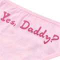 Yes Daddy Sexy Thong Panties Set