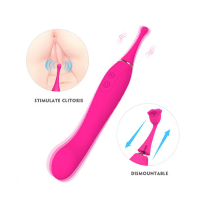 Fantasy Lover Magic Wand Clit & Nipple Vibrator