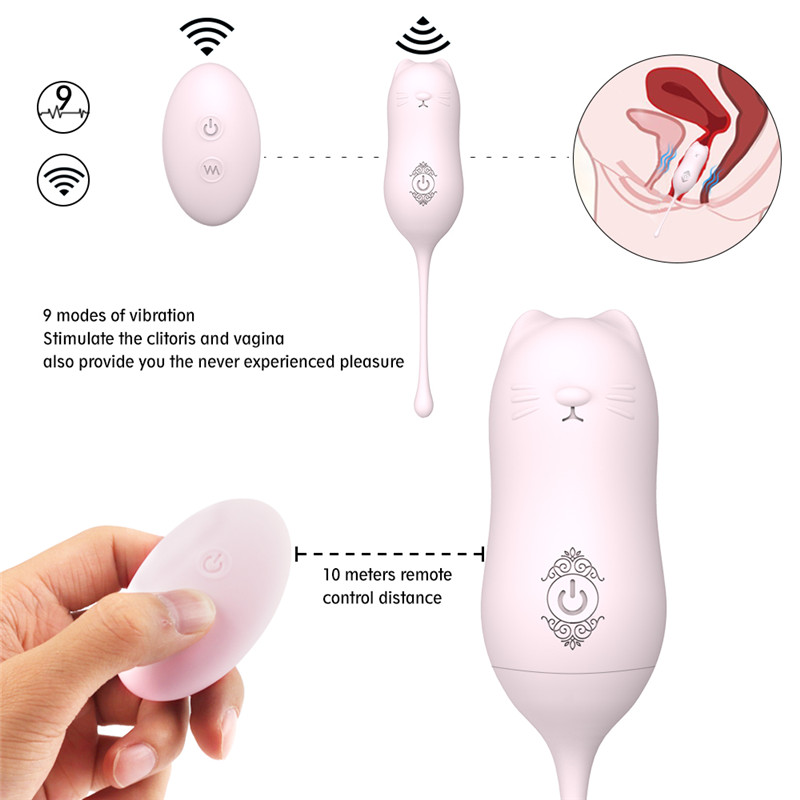 Fantasy Lover Hello Meow Kegel Balls Vibrator