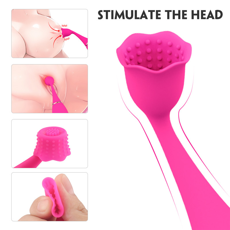 Fantasy Lover Magic Wand Clit & Nipple Vibrator