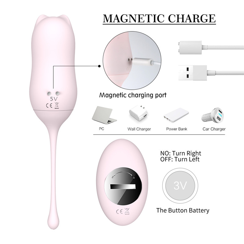Fantasy Lover Hello Meow Kegel Balls Vibrator