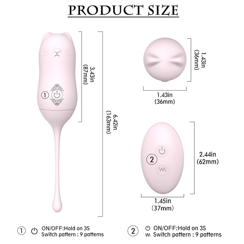 Fantasy Lover Hello Meow Kegel Balls Vibrator