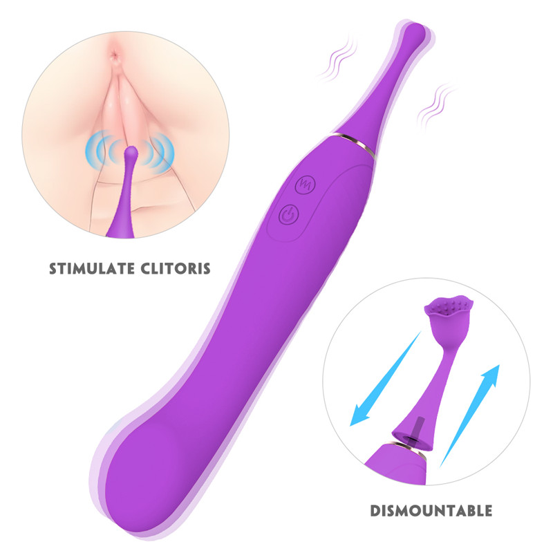 Fantasy Lover Magic Wand Clit & Nipple Vibrator