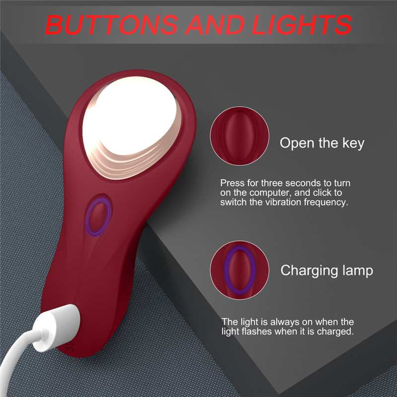 Fantasy Lover Remote-Controlled Tongue-shaped Vibrator