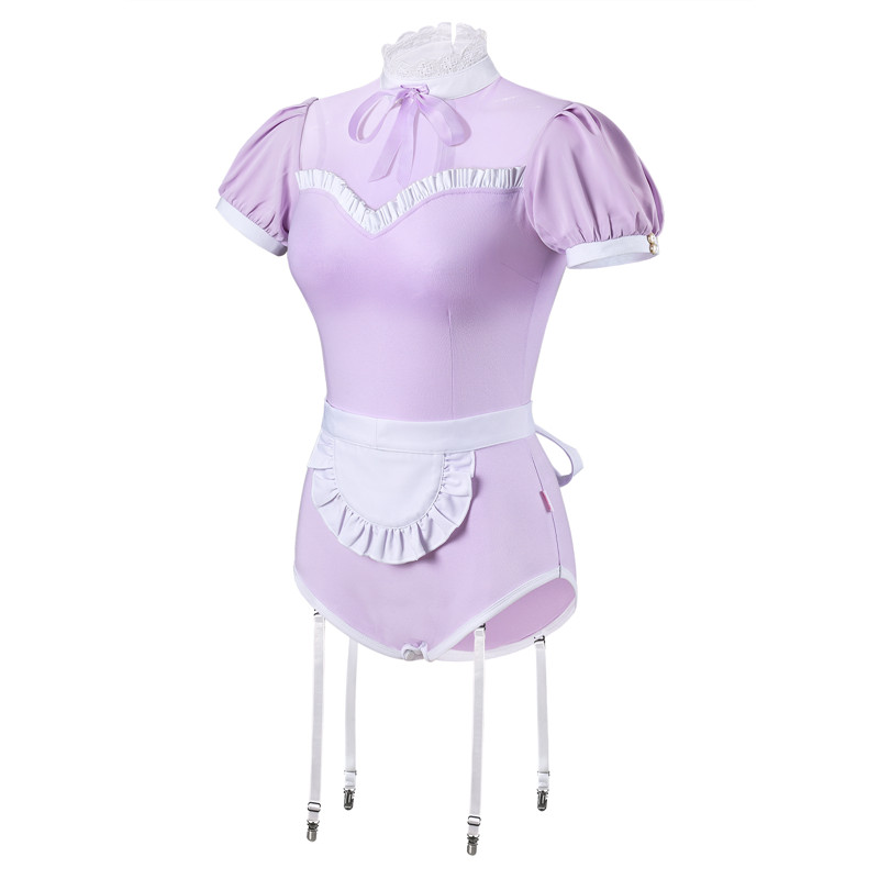 Maid Suit Onesie Purple