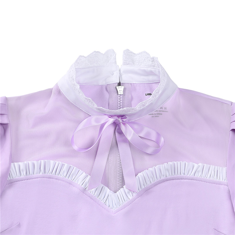 Maid Suit Onesie Purple