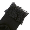 3D Paw Pad Lace Trim Cotton Frilly Ankle Socks