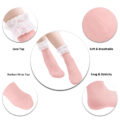 3D Paw Pad Lace Trim Cotton Frilly Ankle Socks