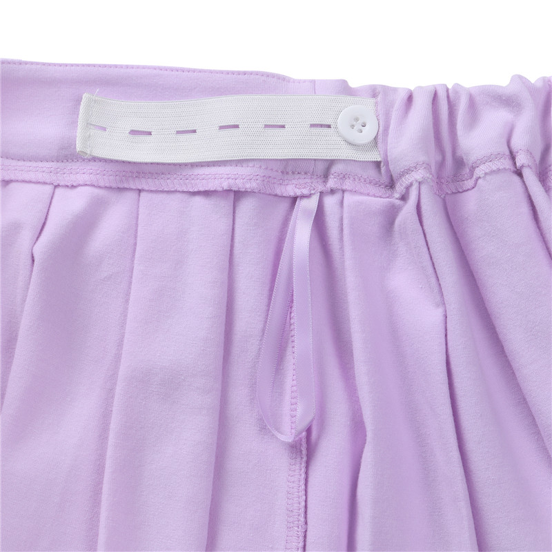 Luna Onesie Purple Skirt Set