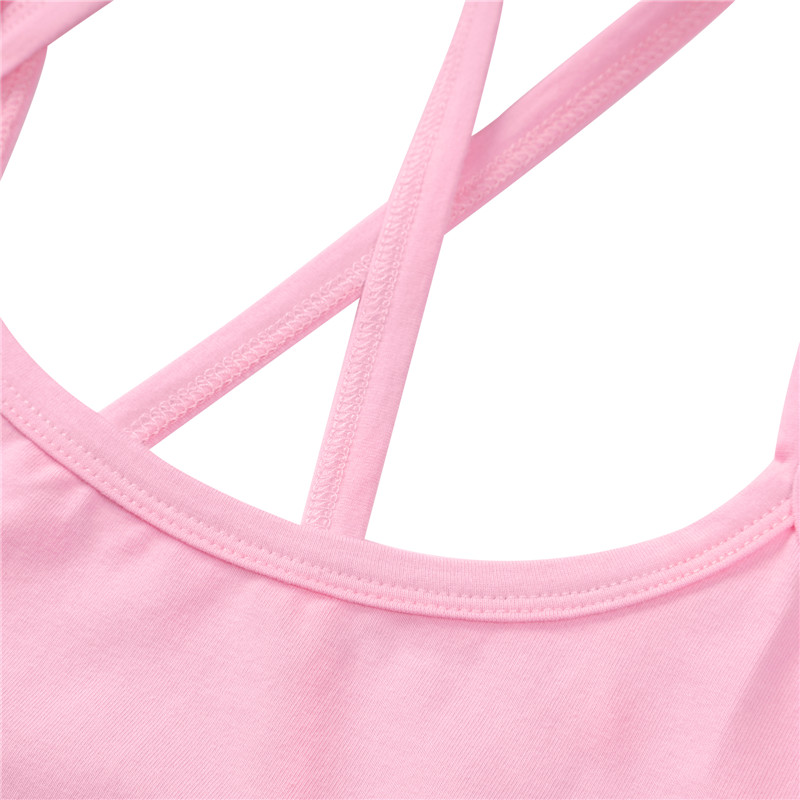 Pink Strappy Camisole Bodysuit
