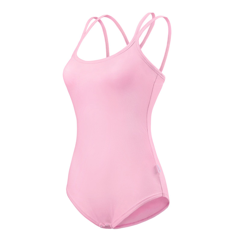 Pink Strappy Camisole Bodysuit