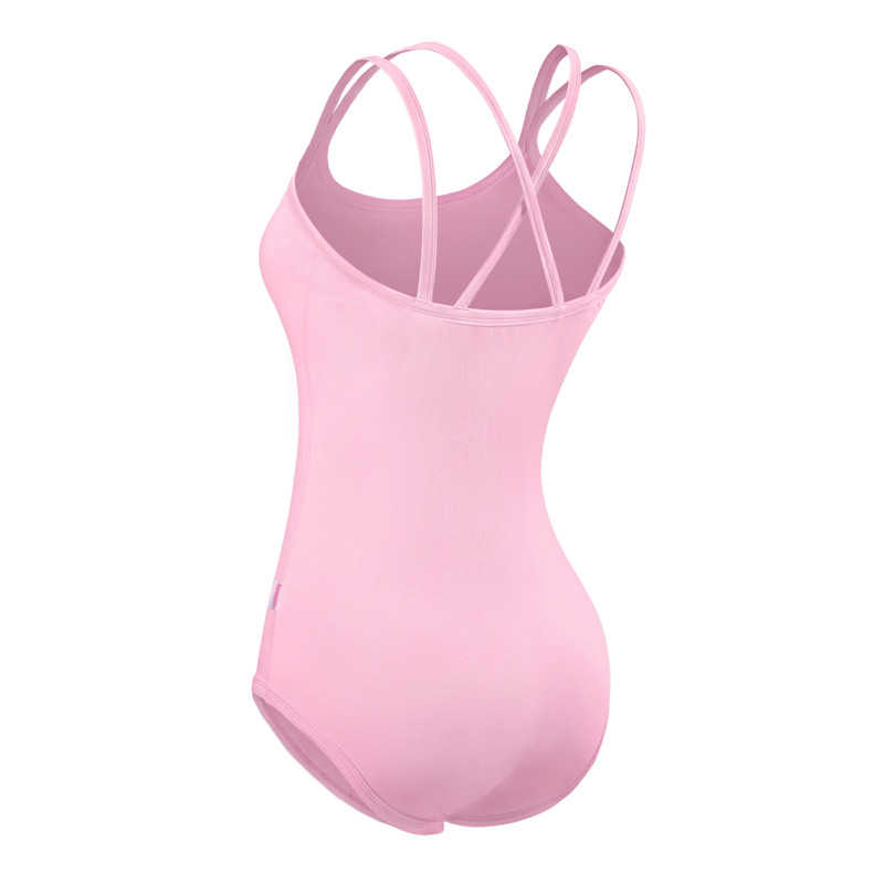 Pink Strappy Camisole Bodysuit