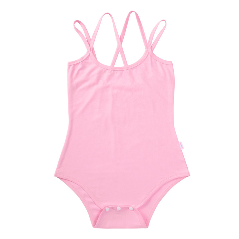 Pink Strappy Camisole Bodysuit