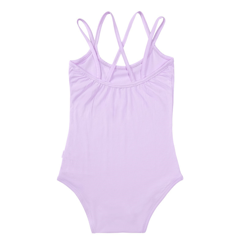 Purple Strappy Camisole Bodysuit