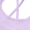 Purple Strappy Camisole Bodysuit