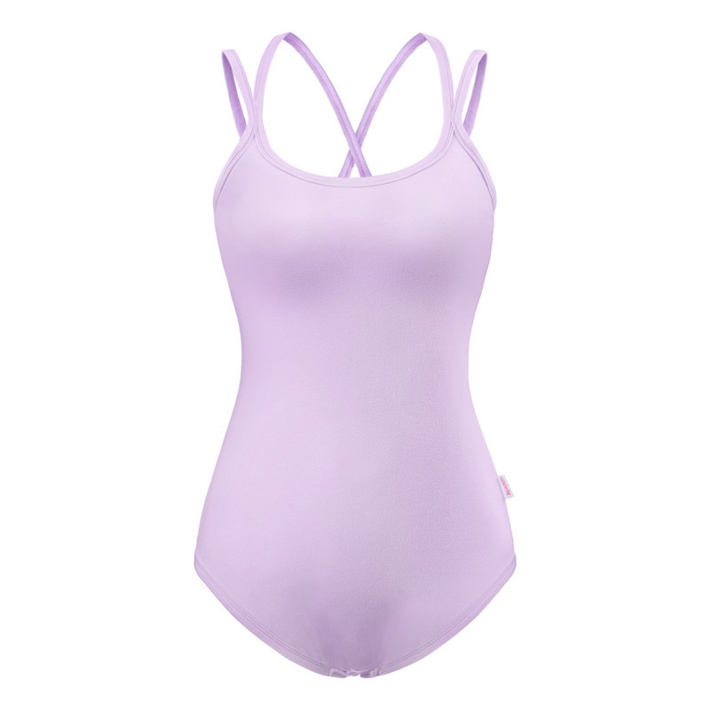 Purple Strappy Camisole Bodysuit