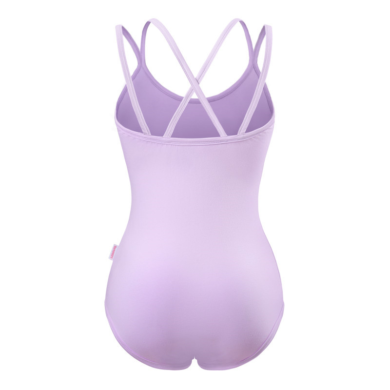 Purple Strappy Camisole Bodysuit