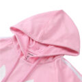 Bunnywatch Cosplay Cropped Hoodie Sweater Pink