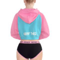 Bunnywatch Cosplay Cropped Hoodie Jacket Blue