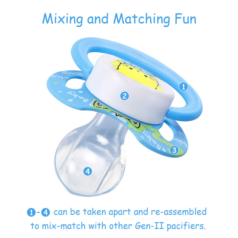 Gen2 BigShield Pacis Baby Cuties Pattern Blue Kitty