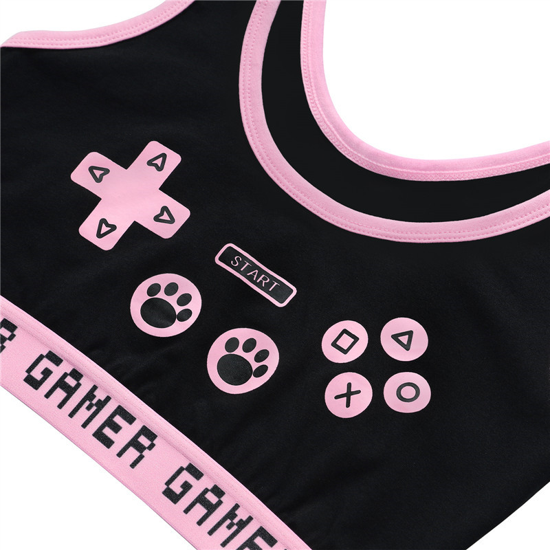 Playgirl Bralette Set Black